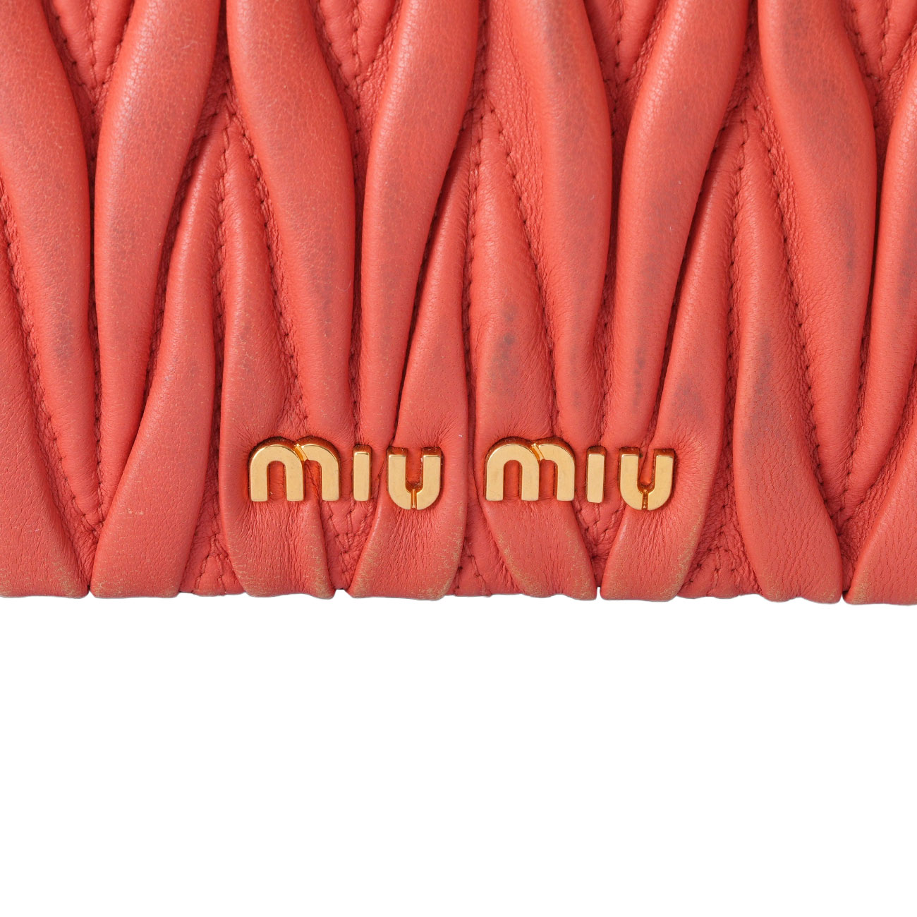 MIU MIU(USED)미우미우 RP345M 마틀라세 클러치 숄더백